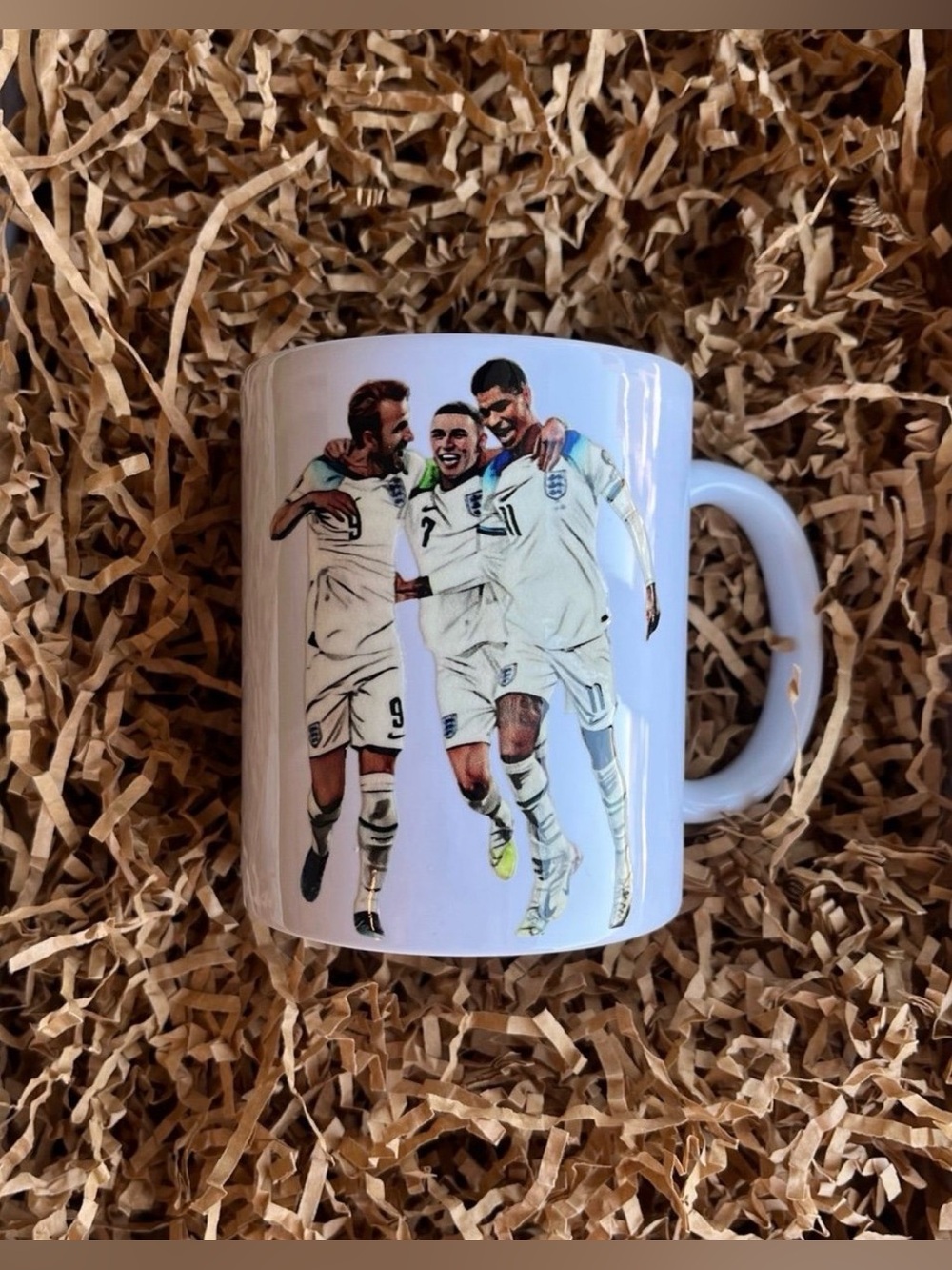 England National Team Soccer Football Rashford Harry Kane Phil Foden Coffee Mug